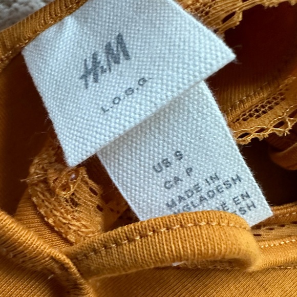 H&M Jersey Lace-detail Camisole - Picture 6 of 6